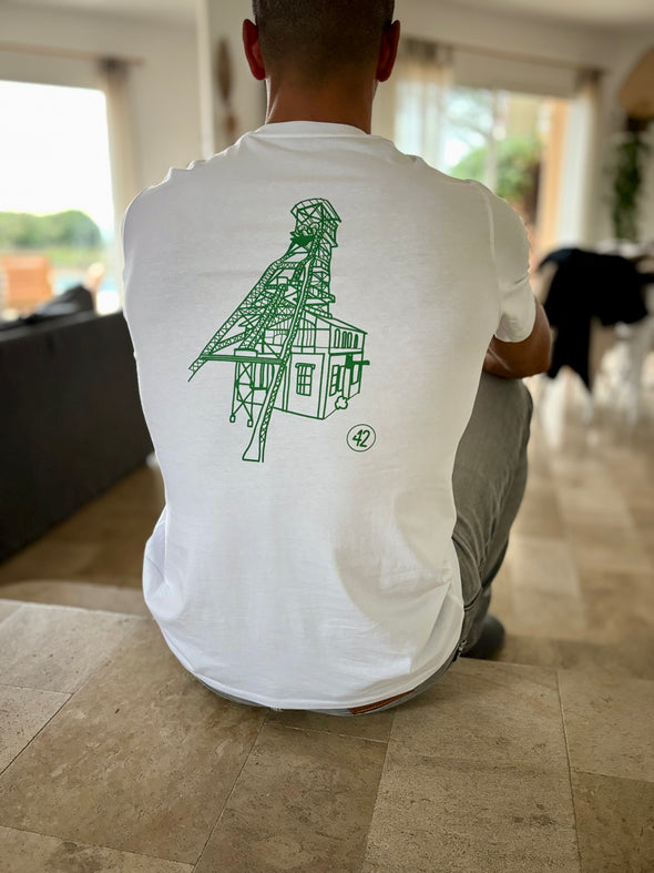 Tee-shirt la mine blanc