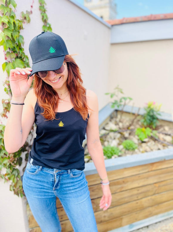 Casquette filet noir