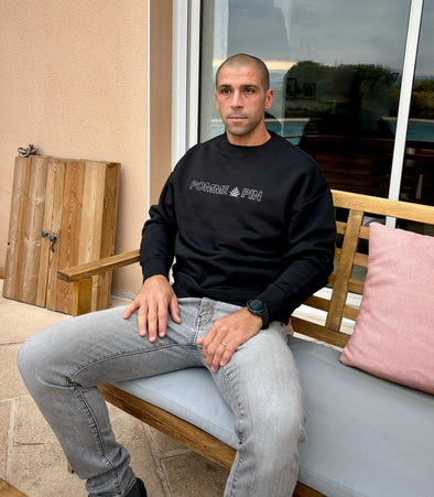 Sweat st priest mixte noir