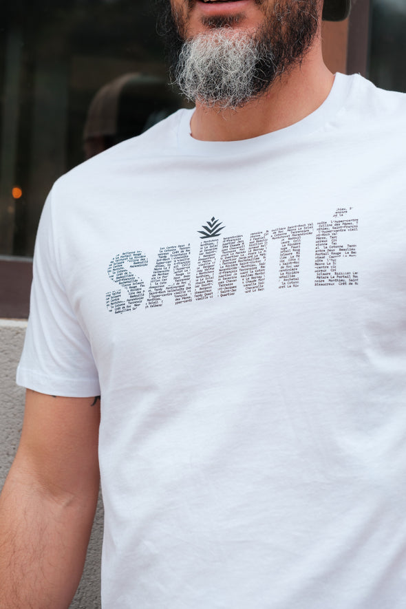 Tee-shirt Sainté Blanc