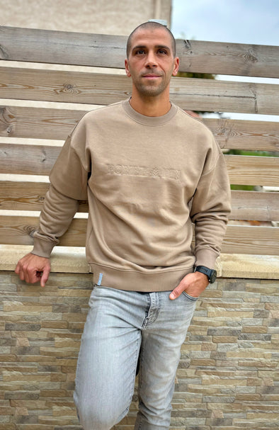 Sweat st priest mixte sable