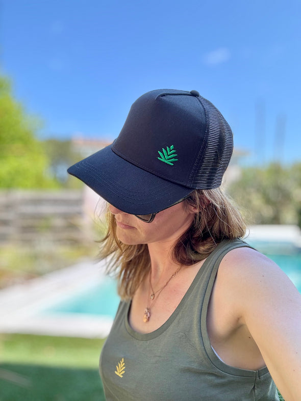 Casquette filet noir