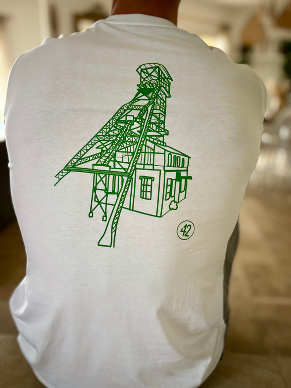 Tee-shirt la mine blanc