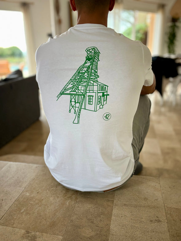 Tee-shirt la mine blanc