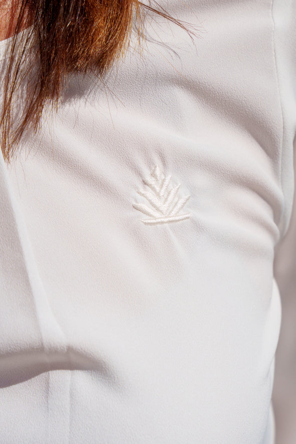 blouse club blanche