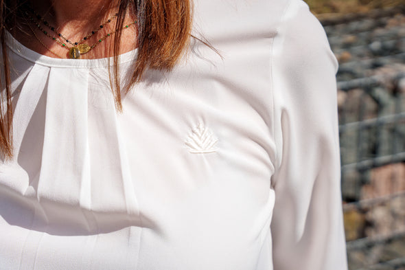 blouse club blanche