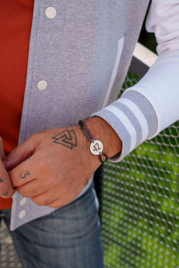 Bracelet 42 Inox anthracite