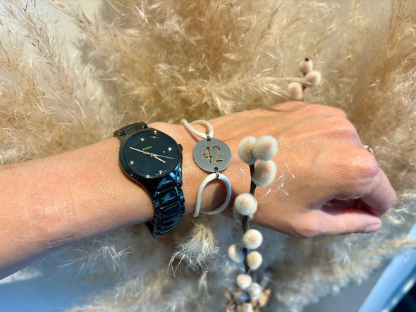 Bracelet 42 inox beige