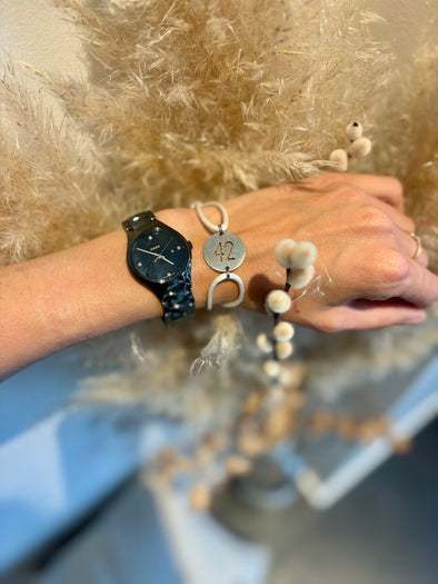 Bracelet 42 inox beige