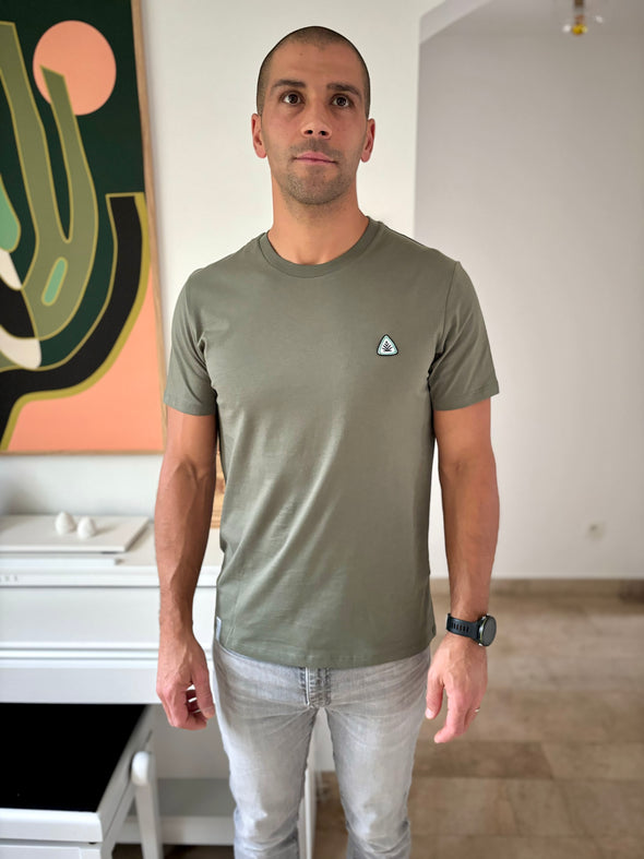 Tee-shirt la mine kaki