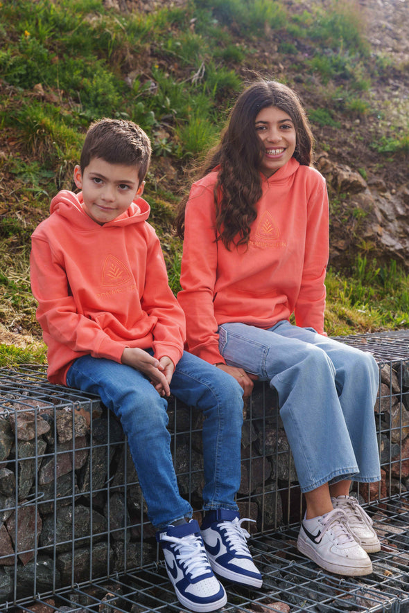 Sweat enfant orange