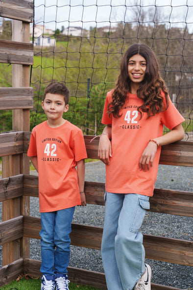 Tee-shirt édition 42 enfant orange