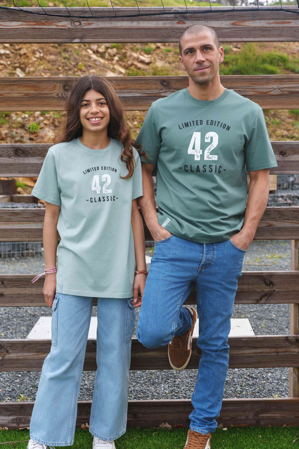 Tee-shirt limited 42 vert ocean