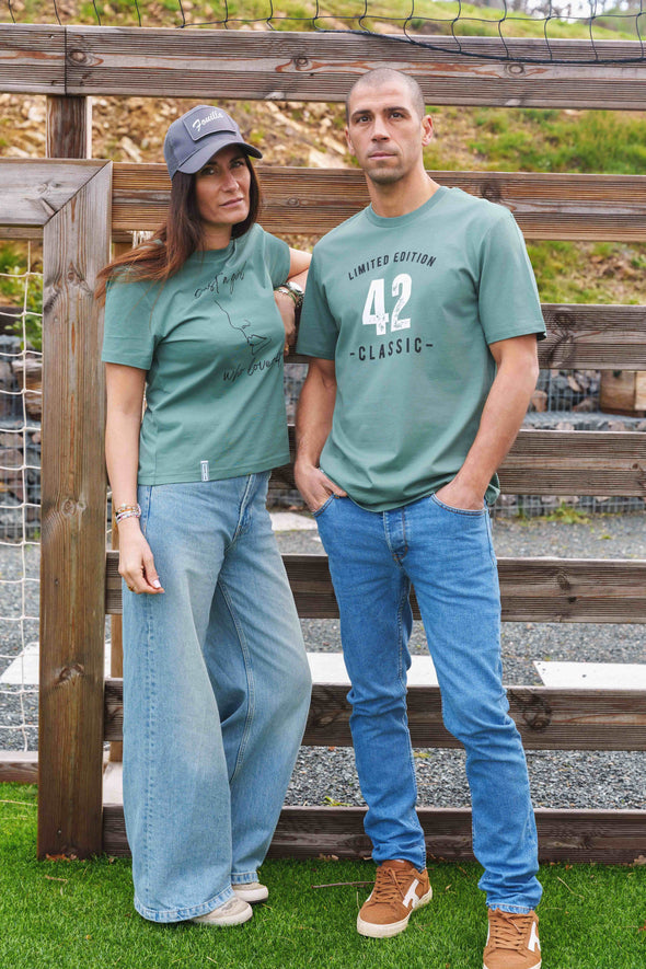 Tee-shirt limited 42 vert ocean