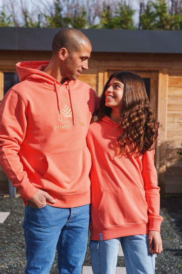 Sweat enfant orange