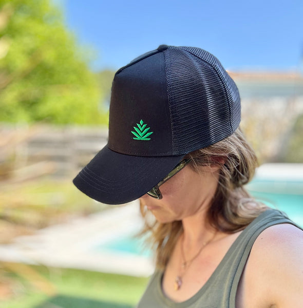 Casquette filet noir