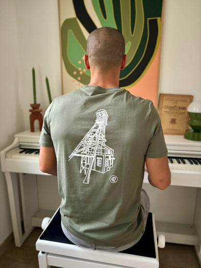 Tee-shirt la mine kaki