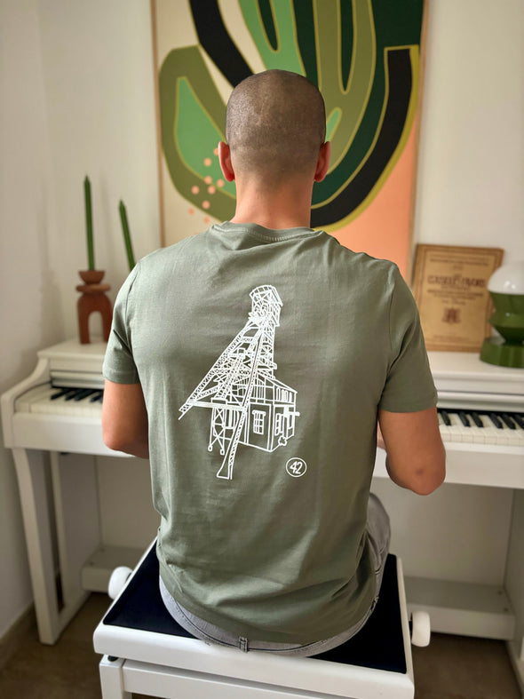 Tee-shirt la mine kaki