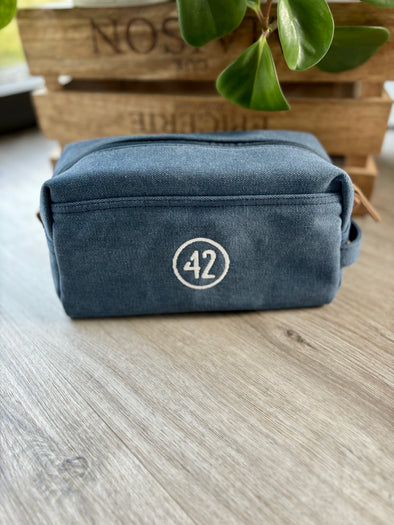 Trousse toile 42 marine