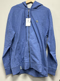 veste zippée unique bleu