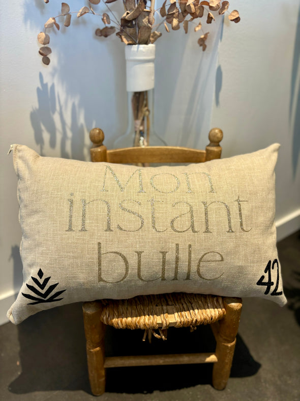 Coussin rectangulaire personnalisable