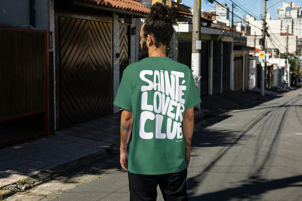 Tee-shirt sainté lover club vert