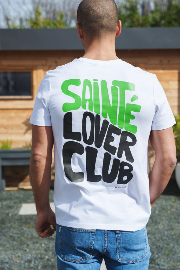 Tee-shirt blanc SAINTÉ LOVER CLUB