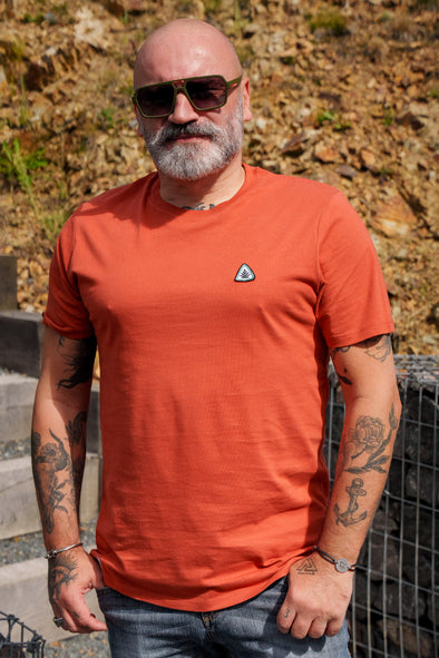 Tee-shirt classique terracota