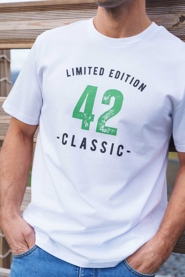 Tee-shirt limited 42 blanc