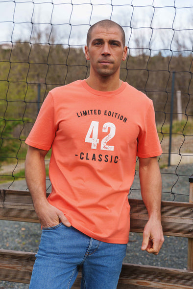 Tee-shirt limited 42 orange