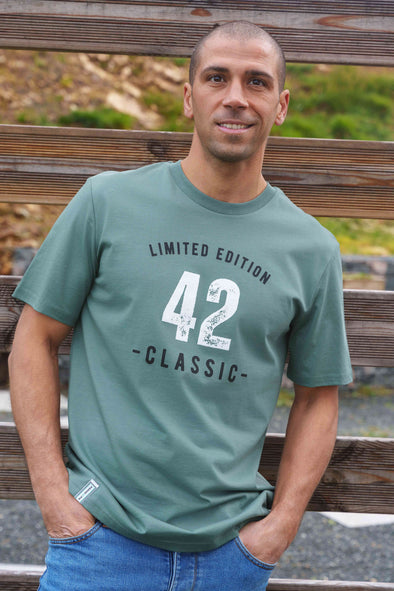 Tee-shirt limited 42 vert ocean