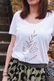 Tee-shirt blanc summer