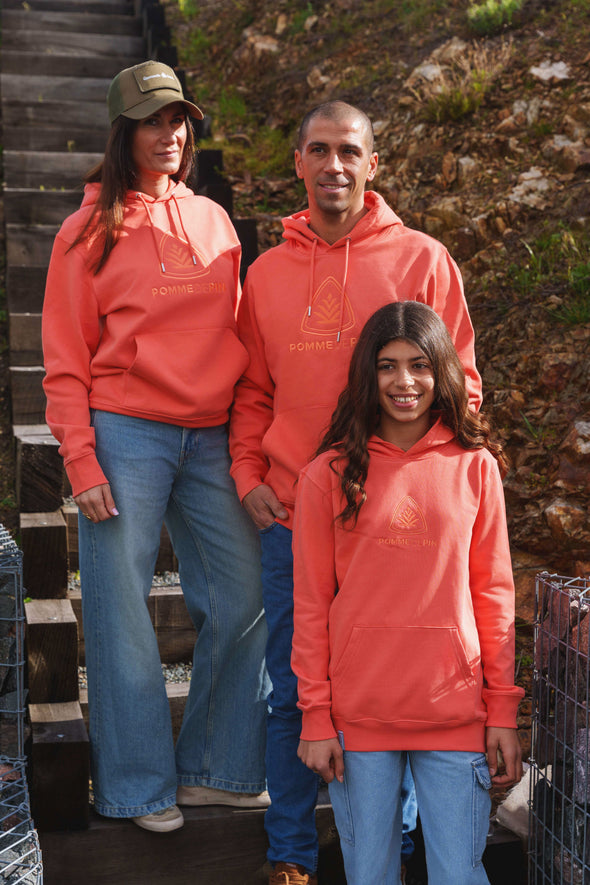 Sweat enfant orange