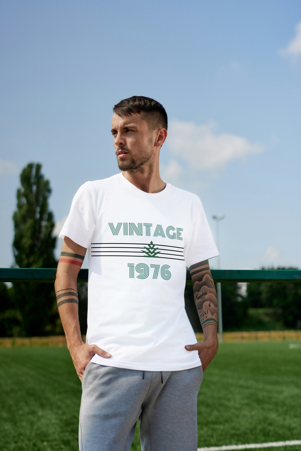 Tee-shirt vintage 1976 blanc