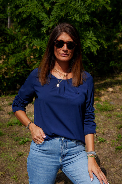 Blouse club marine