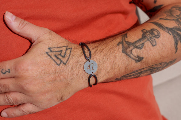 Bracelet 42 Inox anthracite