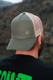 Casquette filet kaki