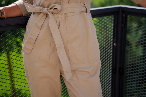Combinaison beige