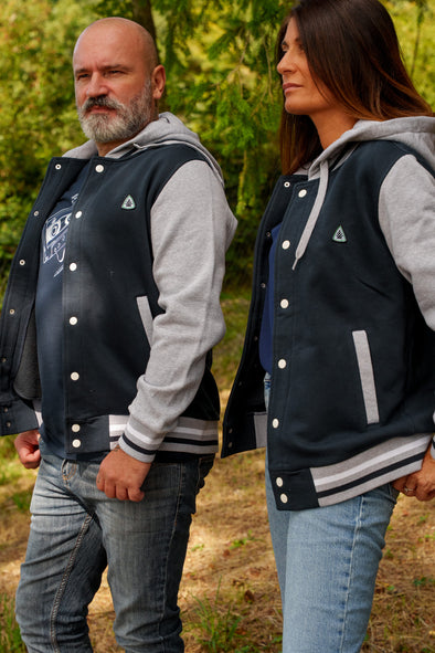 Veste Old school capuche