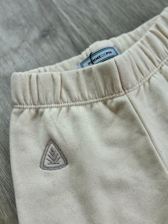 Pantalon de jogging bébé beige