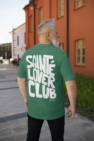 Tee-shirt sainté lover club vert