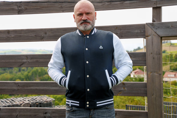 Veste old school marine homme