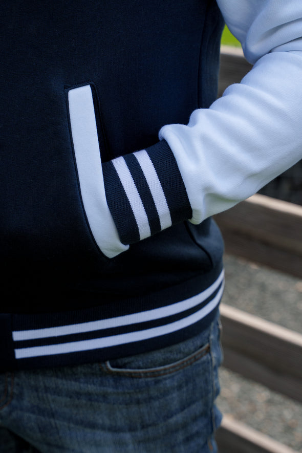 Veste old school marine homme