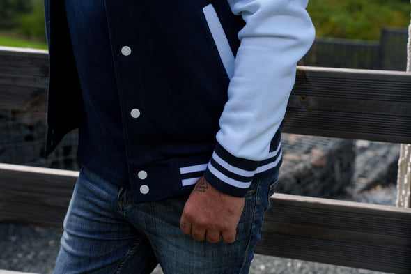 Veste old school marine homme