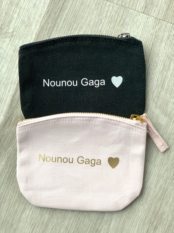 Promo Porte-monnaie Rose "Nounou Gaga"