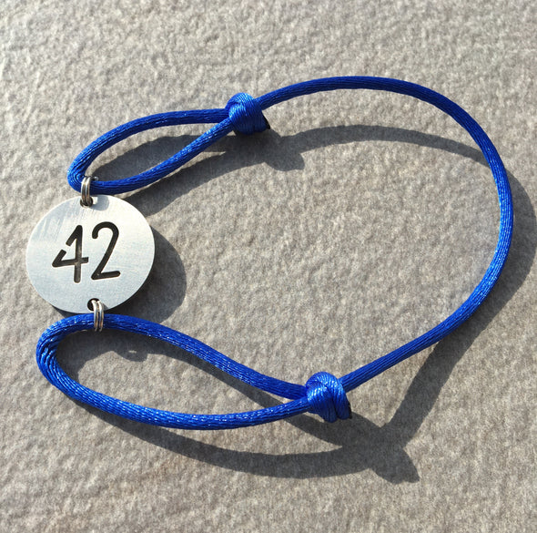 Bracelet 42 Inox Bleu Vif