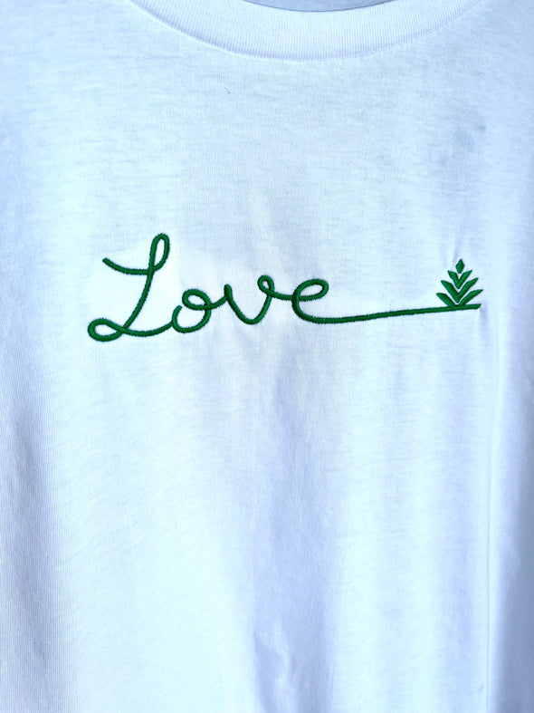 PROMO Tee-shirt Love Blanc Enfant