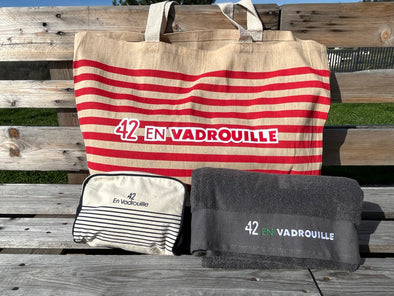 Serviette de plage Grise
