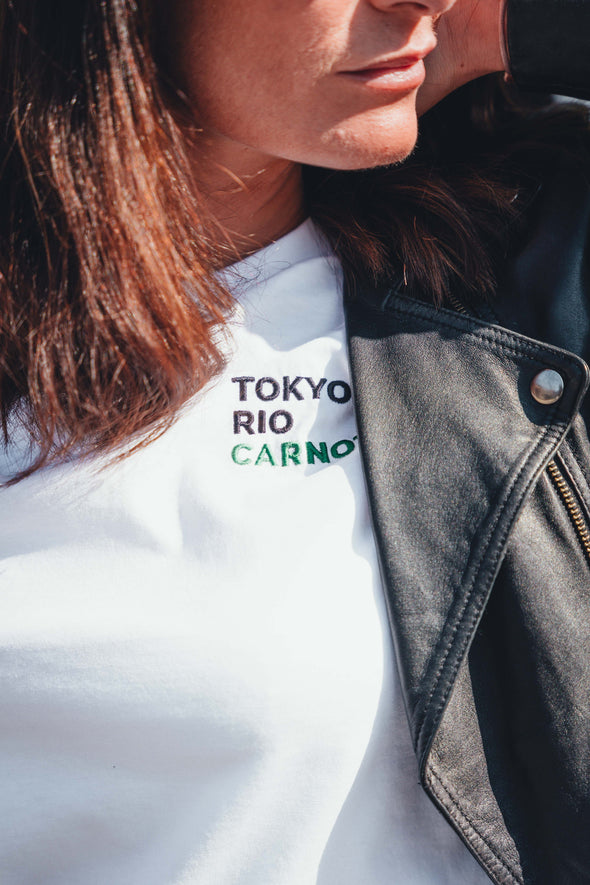 PROMO Tee-shirt Edition Capsule Mixte Tokyo Rio Carnot Blanc
